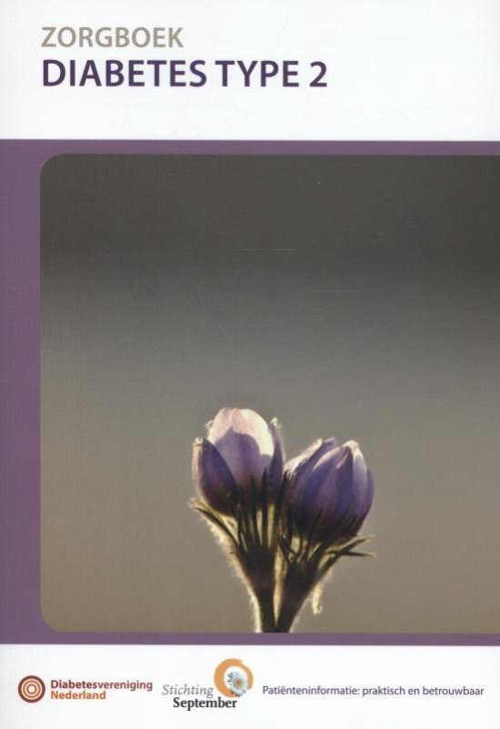 Zorgboek - Diabetes type 2 - cover