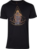 Assassins Creed Origins - Bayek and Creed Logo T-shirt - L