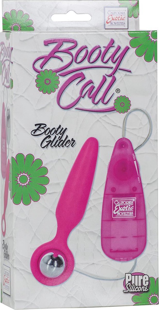 Calexotics Booty Call Booty Glider Anal Toys Probes Roze 