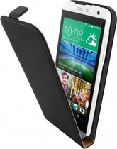 Mobiparts - zwarte premium flipcase voor de HTC Desire 610