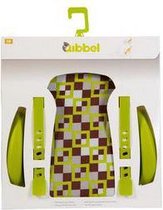 Widek - Qibbel Luxe Stylingset voor Achterzitje - Checked Groen