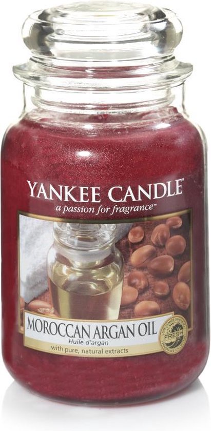 Yankee Candle - Moroccan Argan Oil Large Jar | bol