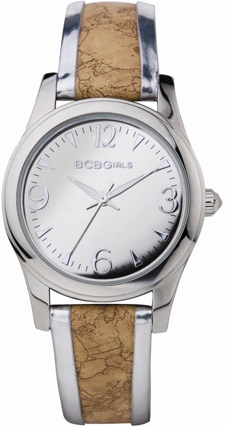 BCBG Streak GL2072 Horloge - Leer - Multi - Ø 32 mm