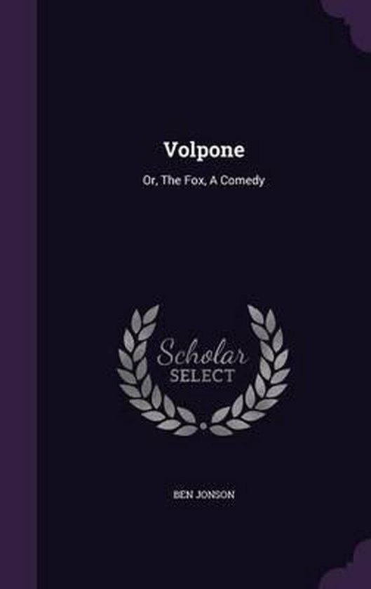 Volpone - cover