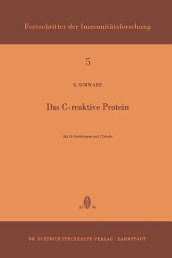 Omslag van Das C-Reaktive Protein
