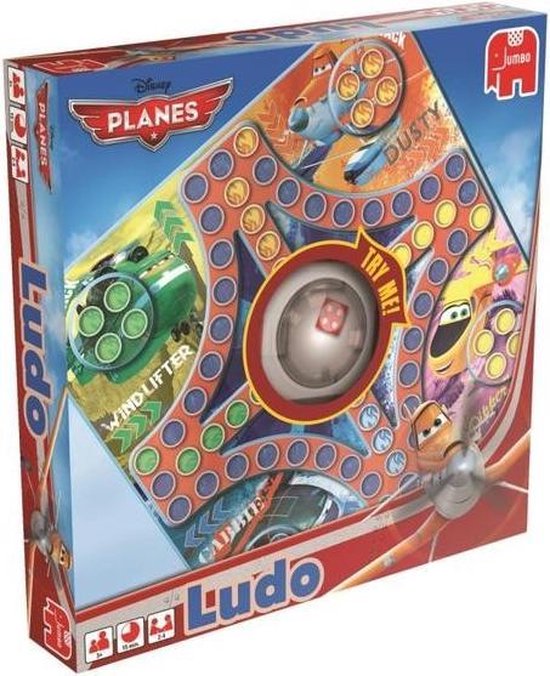 Disney Planes 2 Pop-It Ludo Family Board Game by Jumbo Games 