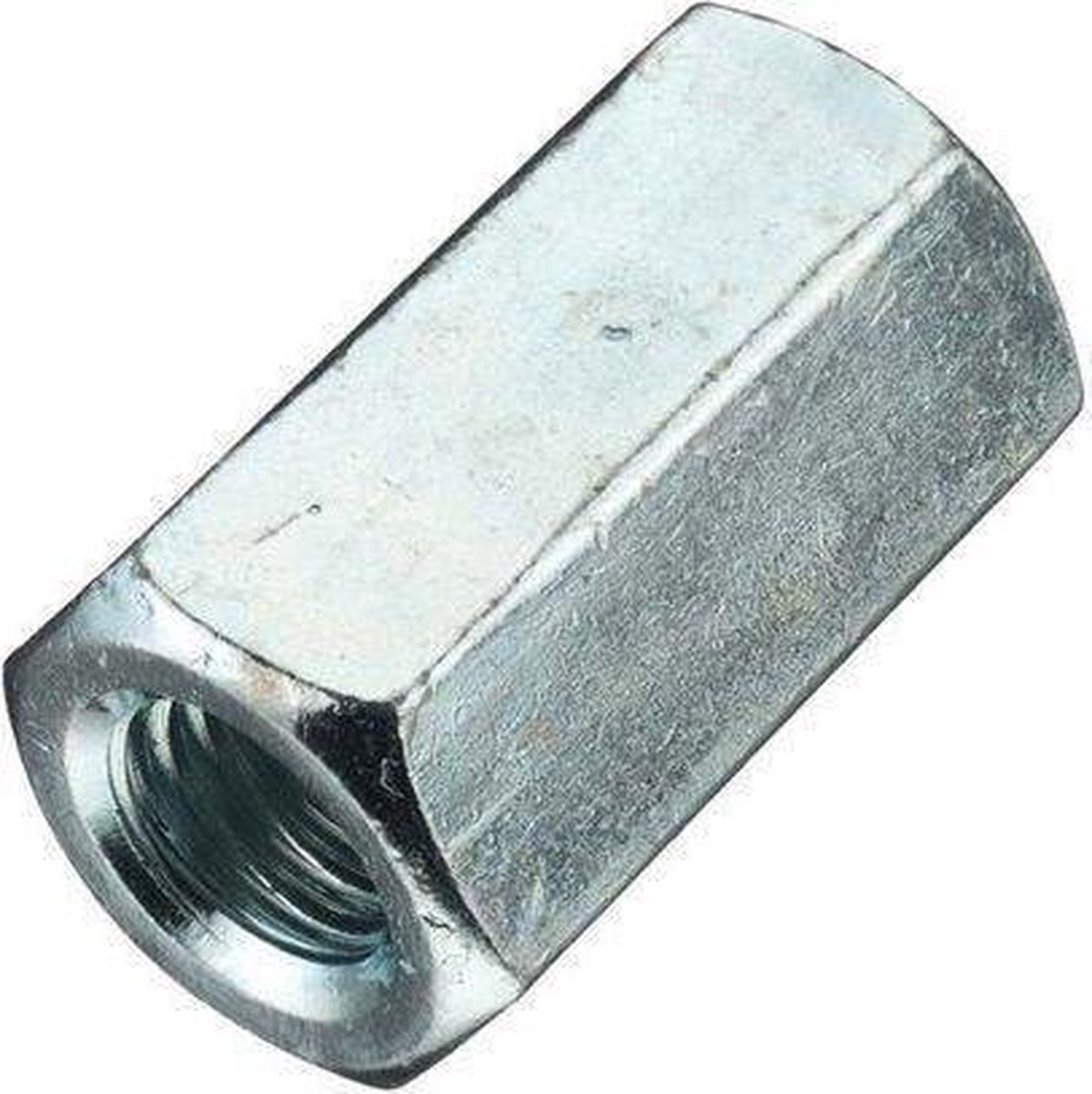 PROFTEC koppelmoer verzinkt M12X36mm  10stuks