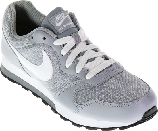 Nike MD Runner 2 (GS) Sneakers - Maat 36.5 - Jongens - grijs/wit | bol.com