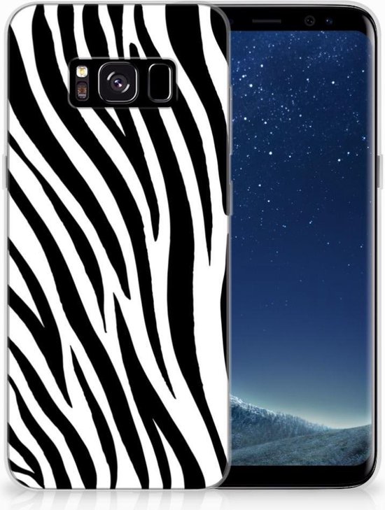 Coque pour Samsung Galaxy S8 Tenphone Etui Coque Zèbre