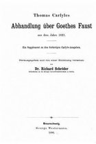 Abhandlung uber Goethes Faust