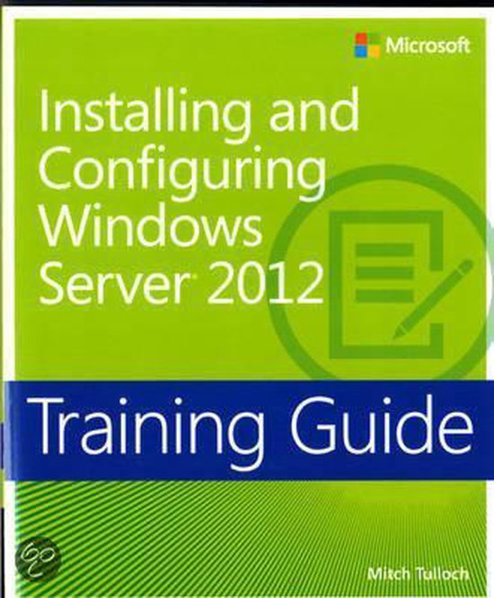 Training Guide: Installing And Configuring Windows Server 20 - cover