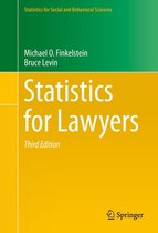 Statistics for Social and Behavioral Sciences - Statistics for Lawyers