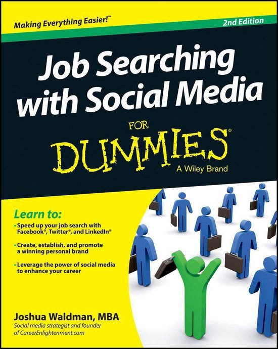 Job Searching with Social Media For Dummies - cover