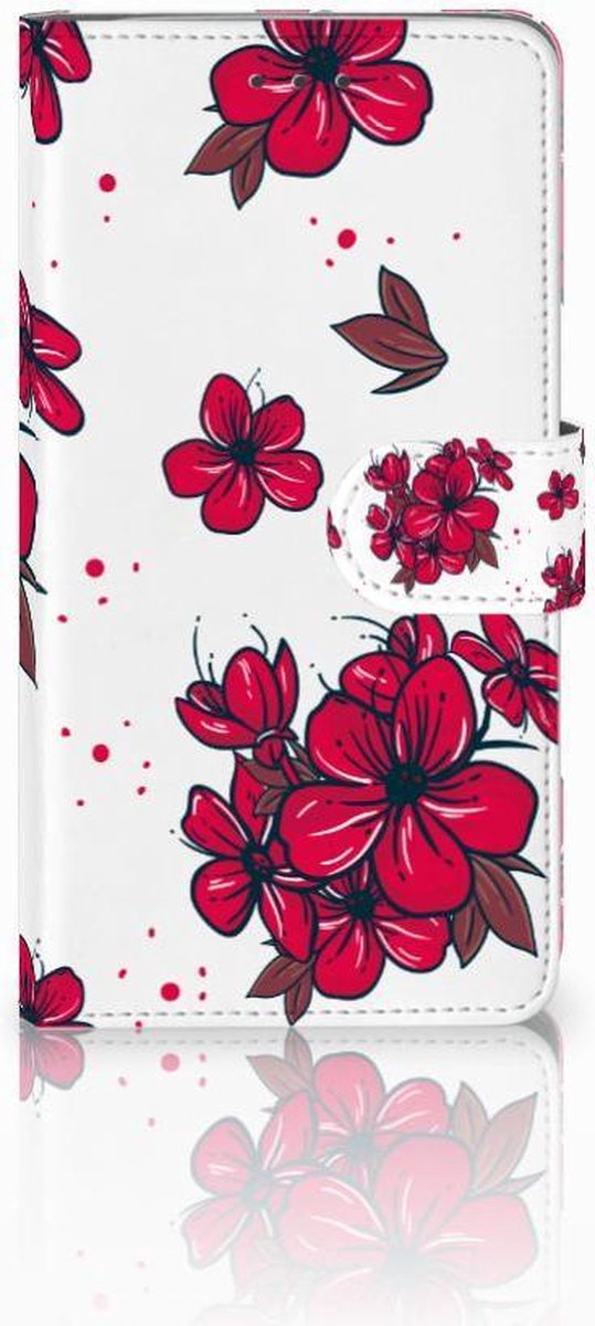 Samsung Galaxy J7 2016 Hoesje Blossom Red