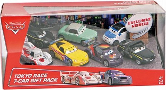 Disney Cars Tokyo Race - Speelset - Set van 7 Auto's | bol.com
