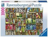 Ravensburger puzzel Bizarre Boekenkast - Legpuzzel - 1000 stukjes