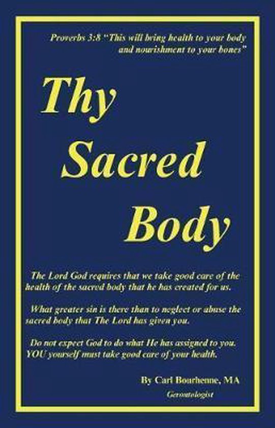 Thy Sacred Body - cover