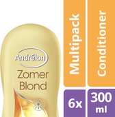Andrélon Zomerblond - 6 x 300 ml - Conditioner - Voordeelverpakking