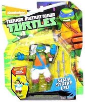 Ninja Turtles - Blister met beweegbare figuur 12 cm VECHTER met accessoires - ASST (Serie TV)