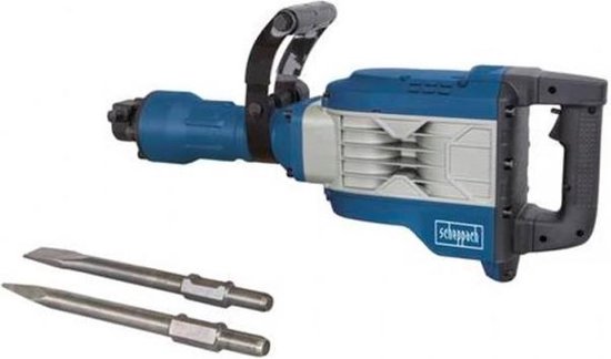 Scheppach AB1900 Breekhamer - Sloophamer - 60J - Incl. 2 beitels + koffer
