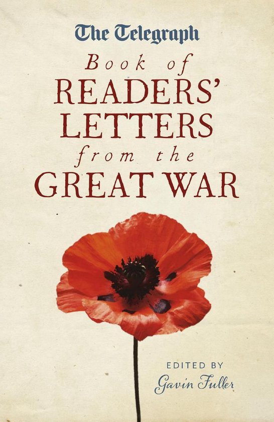 The Telegraph Book of Readers' Letters from the Great War - cover