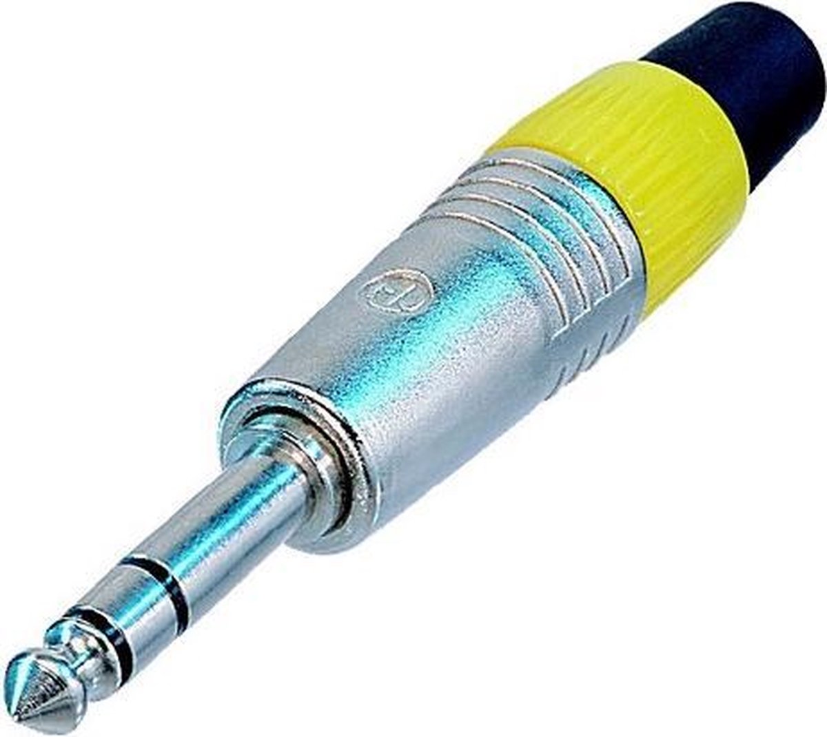 Neutrik NP3C Jackplug 6.35 mm Stekker, recht Aantal polen: 3 Stereo Zilver 1 stuk(s)