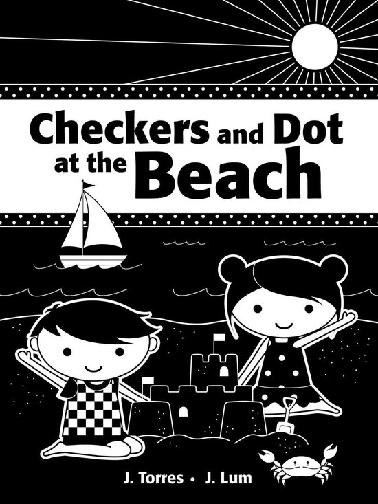 Checkers and Dot 4 - Checkers and Dot at the Beach - cover