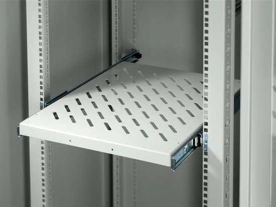 Patchkast Rittal Key Rittal 7000.625 19 inch Patchkast-apparaatbodem 0.5 HE Variabele ...