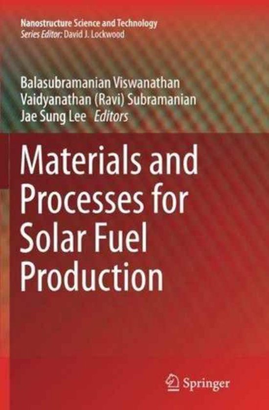 Materials and Processes for Solar Fuel Production - cover
