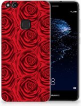 Huawei P10 Lite Uniek TPU Hoesje Red Roses