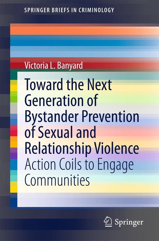 SpringerBriefs in Criminology - Toward the Next Generation o ... - cover