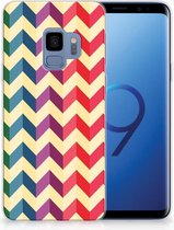 Geschikt voor Samsung S9 Bumper TPU Siliconen Hoesje Zigzag Color