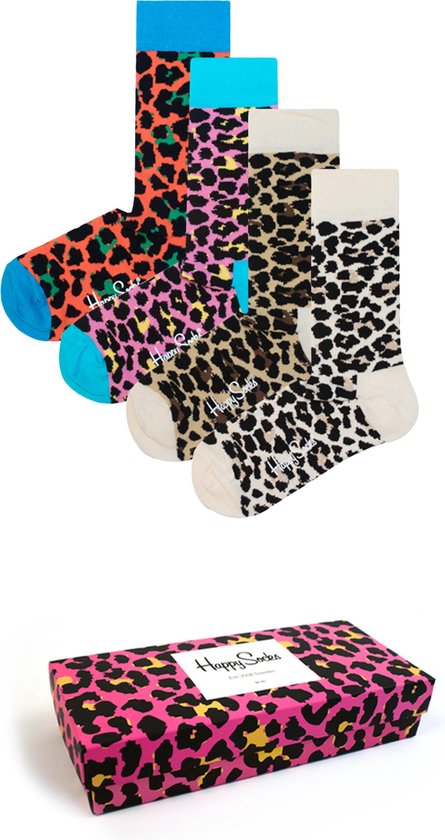 Happy Socks Special Leopard Giftbox - Maat 36-40 | bol.com