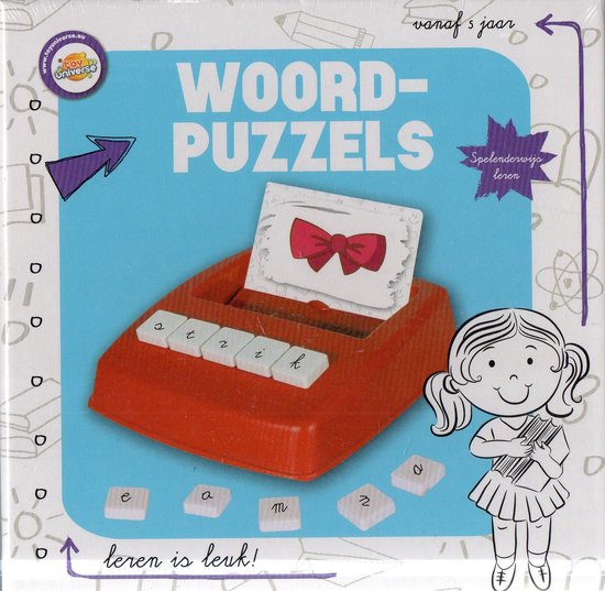 Thumbnail van een extra afbeelding van het spel educatieve woordpuzzel box vanaf 5 jaar