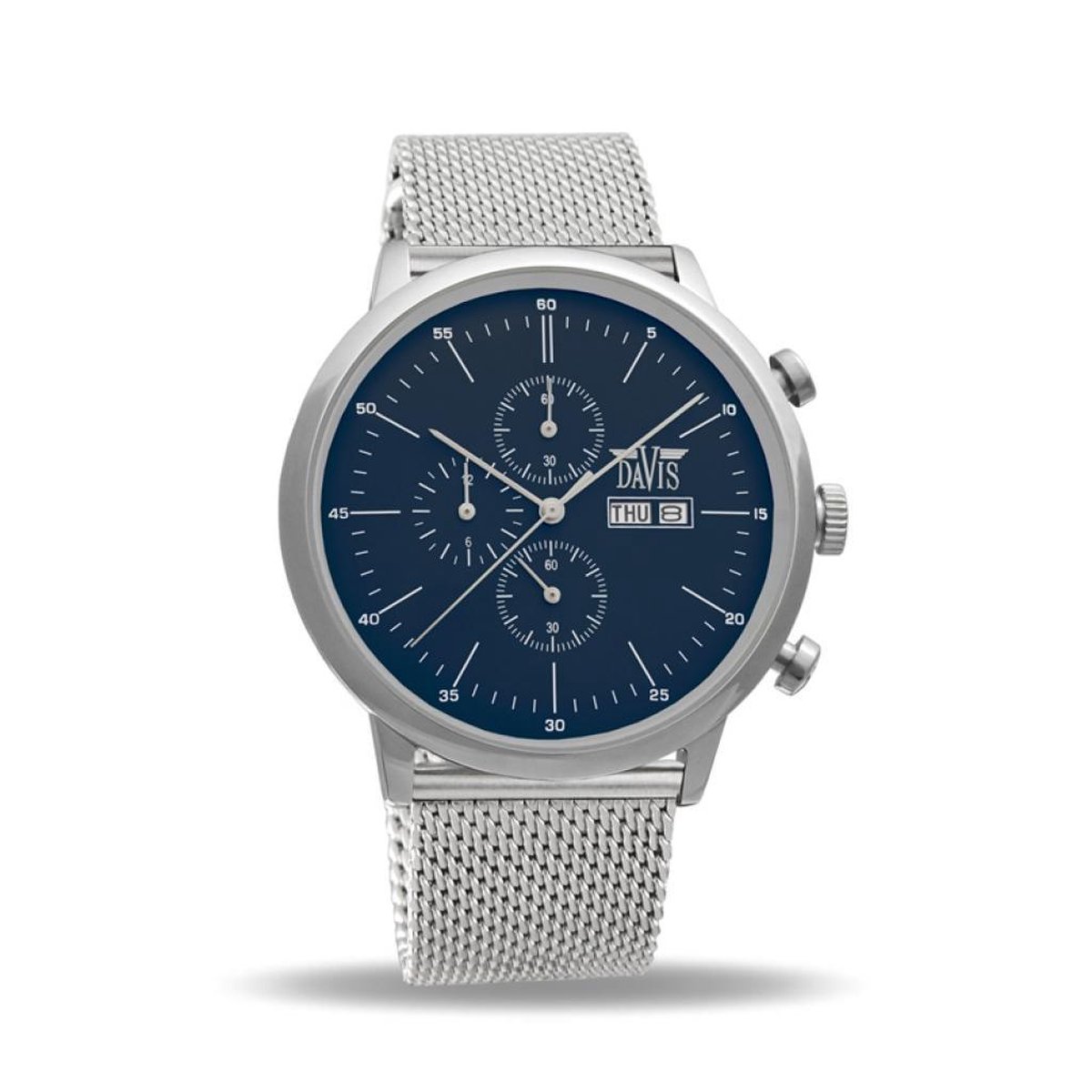 Davis 1955M Analoog Heren Quartz horloge
