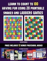Counting Numbers (Learn to count to 100 having fun using 20 printable snakes and ladders games)