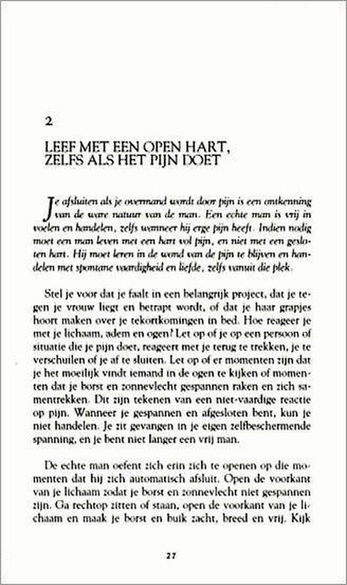 De kracht van echte mannen