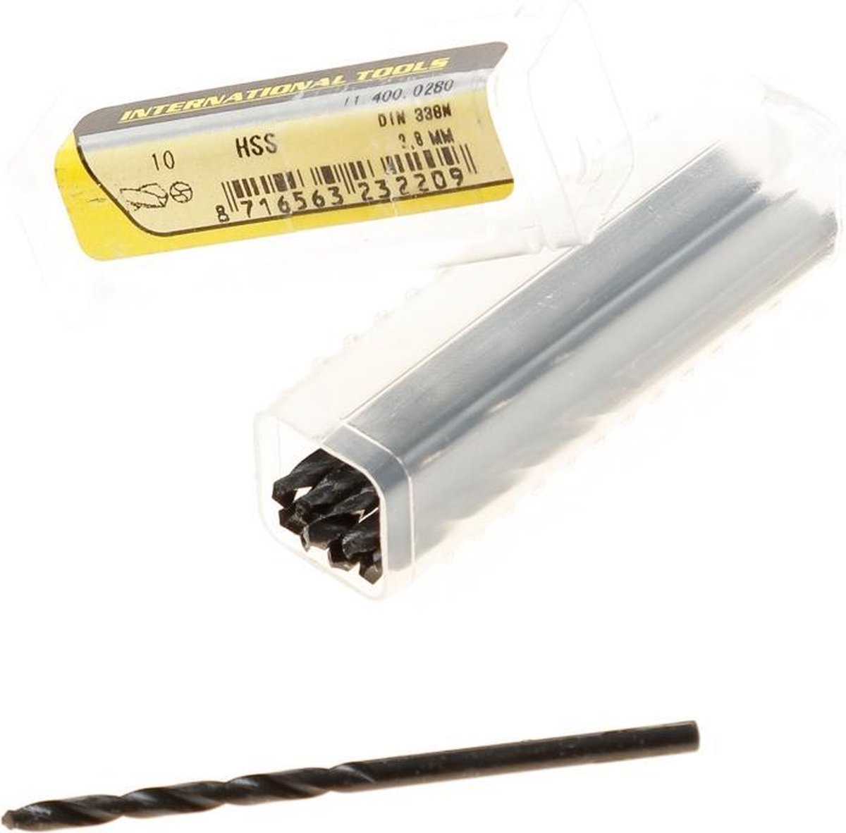 Huvema - ECO HSS Spiraalboor DIN 338 gewalst - 11.400
