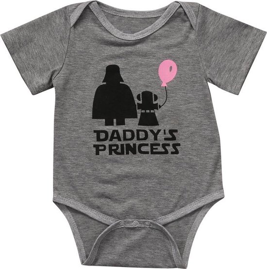 Nacht Scepticisme Afslachten Romper Star Wars ☆ Daddy's Princess ☆ 0-3 maanden | bol.com