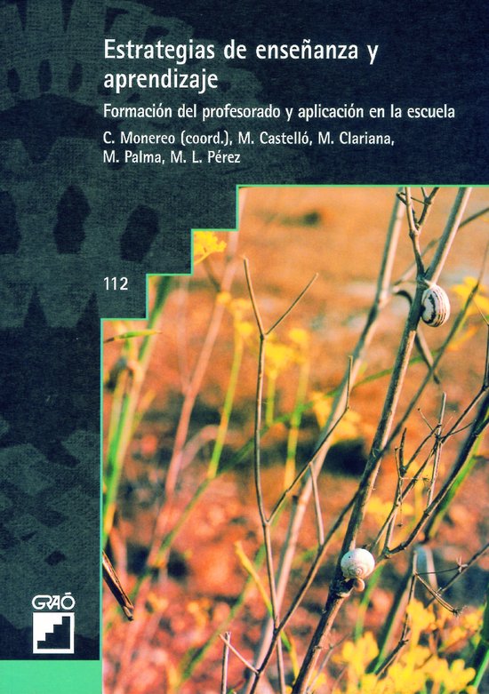 GRAO - CASTELLANO 112 - Estrategias de enseñanza y aprendiz ... - cover