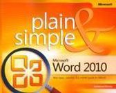 Microsoft Word 2010 Plain & Simple