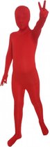 Morphsuits™ Partysuit Kids Red - SecondSkin - Verkleedkleding - 105/119 cm