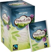 Tea of Life Fairtrade - Earl Grey - 80 zakjes