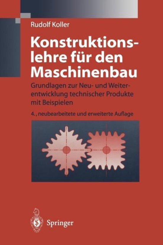 Konstruktionslehre für den Maschinenbau - cover
