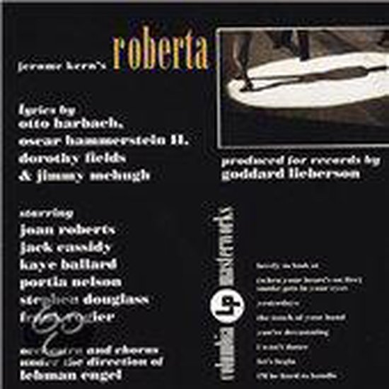 Jerome Kern's Roberta (1952 Studio Cast Recording), Jerome Kern CD