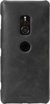 Krusell Sunne Back Cover Hoesje Sony Xperia XZ2 Vintage Zwart