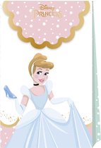 Disney Prinsessen Uitdeelzakjes 21,5cm 6st