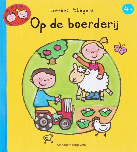 Cover van het boek 'Op de boerderij' van Liesbet Slegers