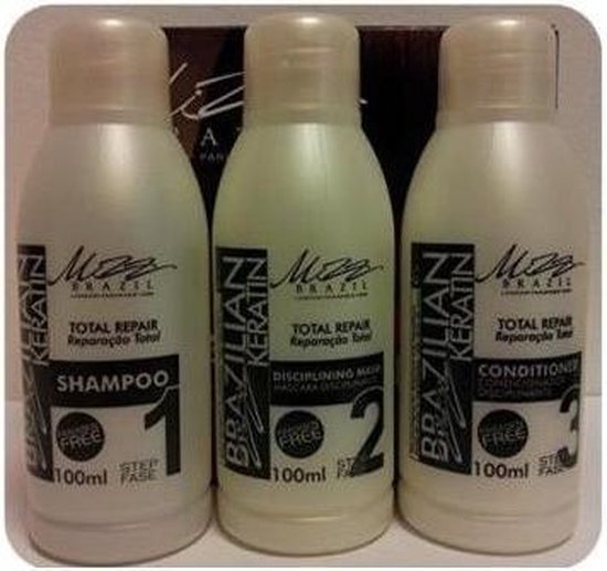 Mizz Brazil Brazilian Keratin Total Repair Pack bol