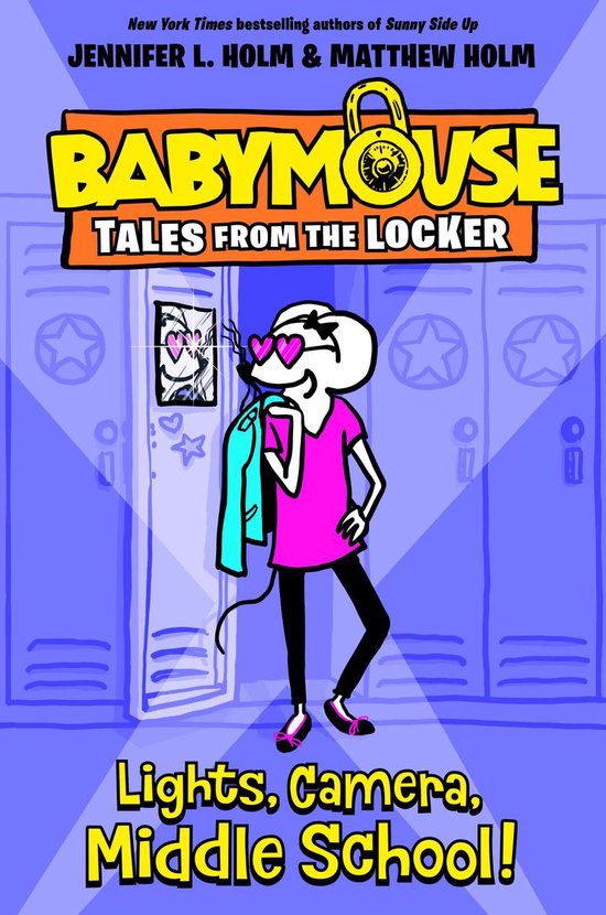 Babymouse Tales from the Locker 1 - Lights, Camera, Middle S ... - cover
